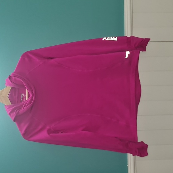 Woman's small  Running Room RRX balaclava long sleeve shirt with reflectors. - Picture 1 of 6